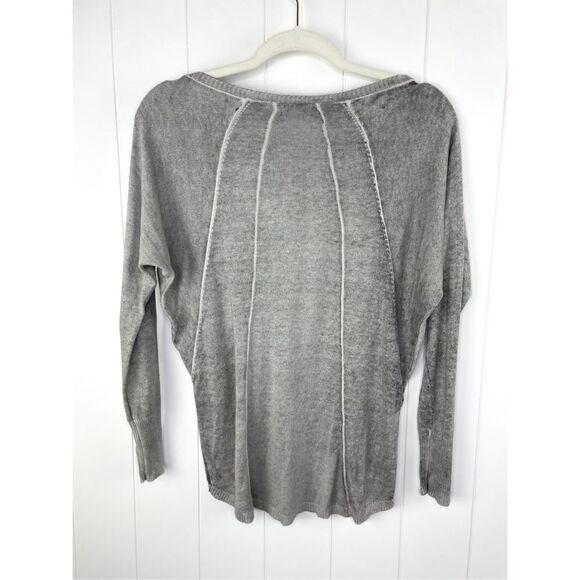Ronen Chen Grey Batwing Lightweight Sweater Size 1 (S) - Picture 7 of 10